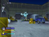 une photo d'Ã©cran de Extreme Ghostbusters - The Ultimate Invasion sur Sony Playstation